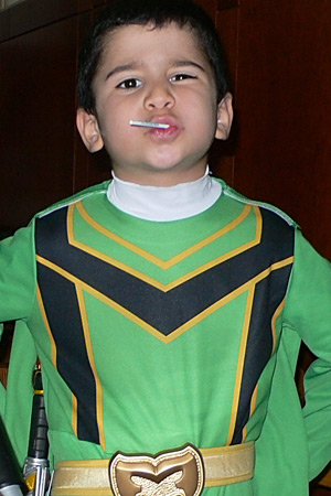 Luke Chavez: Mystic Force Green Ranger